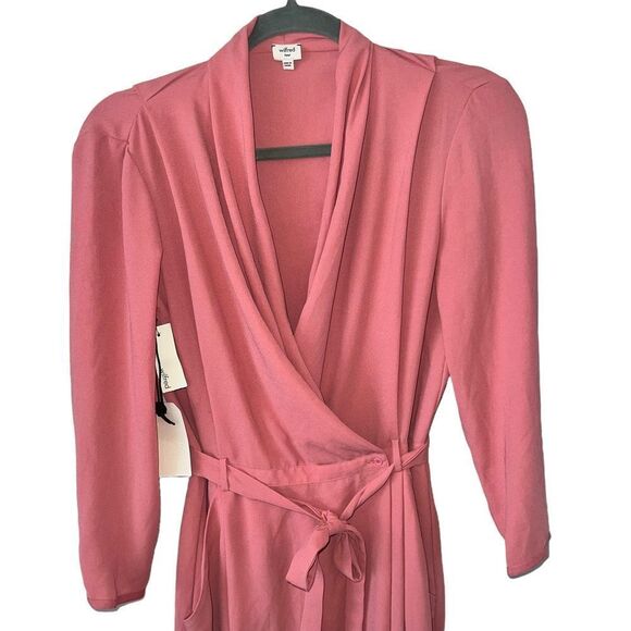Aritzia Wilfred Franca Wrap Dress NWT Size 4 - Picture 3 of 10